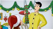 Любопытный Джордж: Самое забавное Рождество / Curious George 3 : A Very Monkey Christma (2009) DVDRip