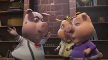 3 поросенка и ребенок/Unstable Fables: 3 Pigs & a Baby (DVDRip/2008) 